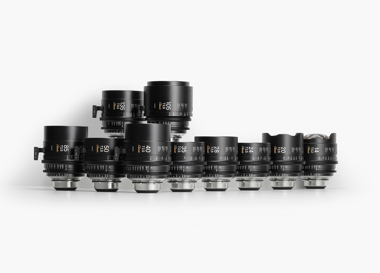 SIGMA Cine FF Classic Prime Set