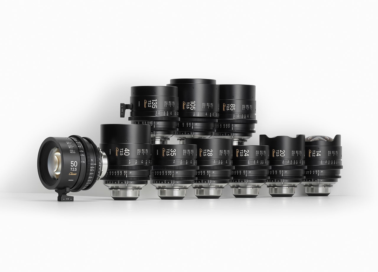 SIGMA Cine FF Classic Prime Set