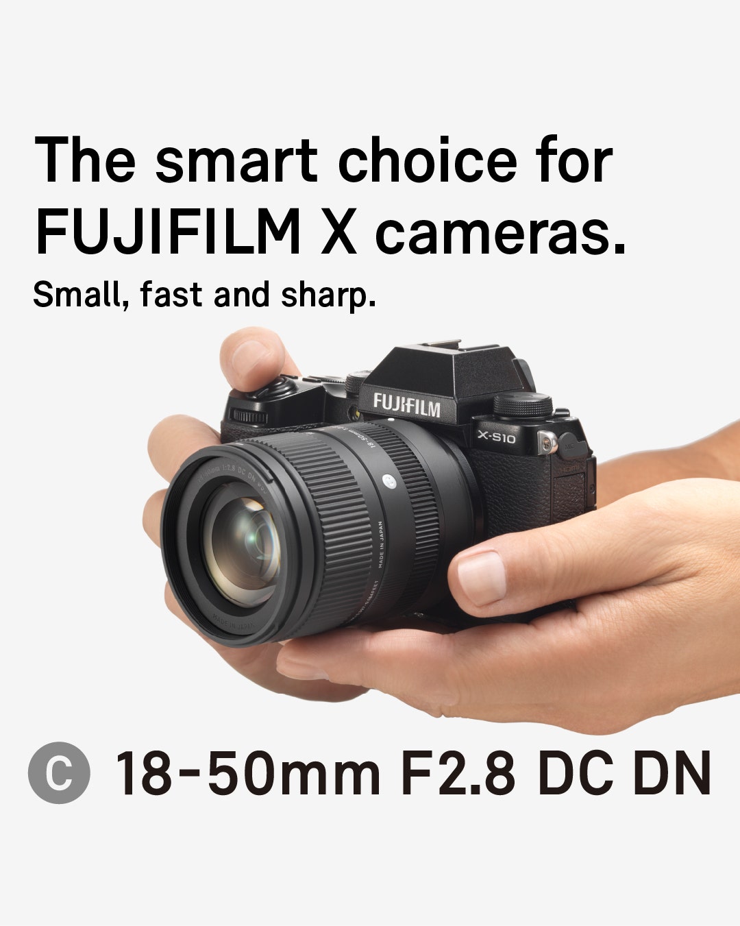 Nieuw! SIGMA 18-50mm F2.8 DC DN | Contemporary voor FUJIFILM X Mount