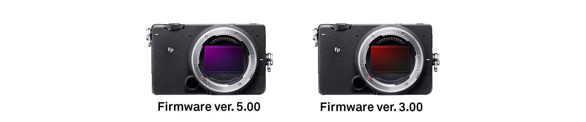 Firmware update voor de SIGMA fp en fp L